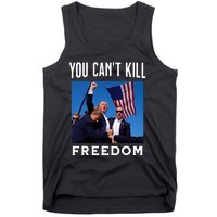 You CanT Kill Freedom Trump Shot Tank Top