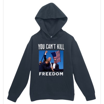 You CanT Kill Freedom Trump Shot Urban Pullover Hoodie