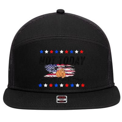 You CanT Kill Freedom Premium 7 Panel Mesh Trucker Snapback Hat