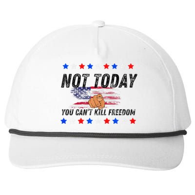 You CanT Kill Freedom Premium Snapback Five-Panel Rope Hat