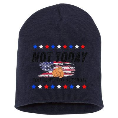 You CanT Kill Freedom Premium Short Acrylic Beanie