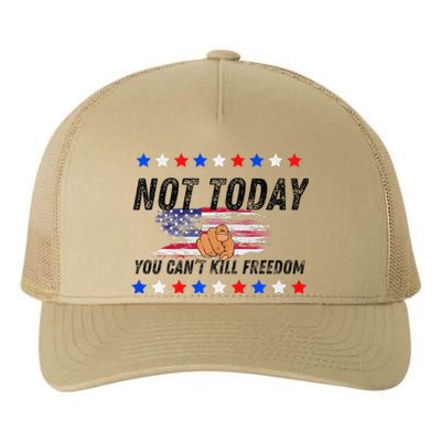 You CanT Kill Freedom Premium Yupoong Adult 5-Panel Trucker Hat