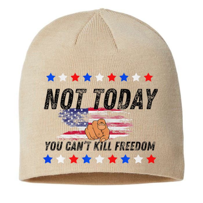 You CanT Kill Freedom Premium Sustainable Beanie