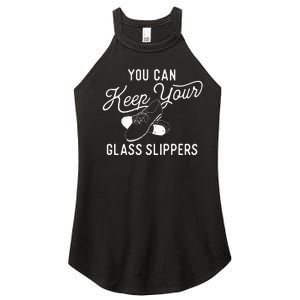 You Can Keep Your Glass Slippers Tap Dancing Tap Dancer Women's Perfect Tri Rocker Tank