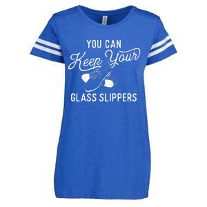 You Can Keep Your Glass Slippers Tap Dancing Tap Dancer Enza Ladies Jersey Football T-Shirt