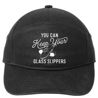 You Can Keep Your Glass Slippers Tap Dancing Tap Dancer 7-Panel Snapback Hat