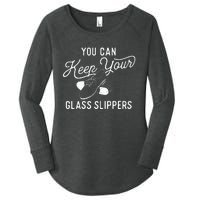 You Can Keep Your Glass Slippers Tap Dancing Tap Dancer Women's Perfect Tri Tunic Long Sleeve Shirt