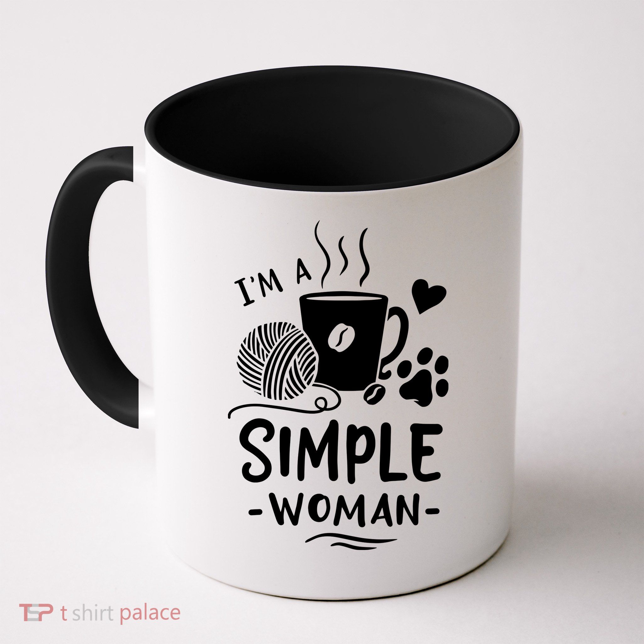Yarn Crocheting Knitting Mug