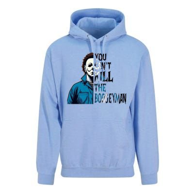 You Cant Kill The Boogeyman Movie Killers Horror Myers Halloween Unisex Surf Hoodie