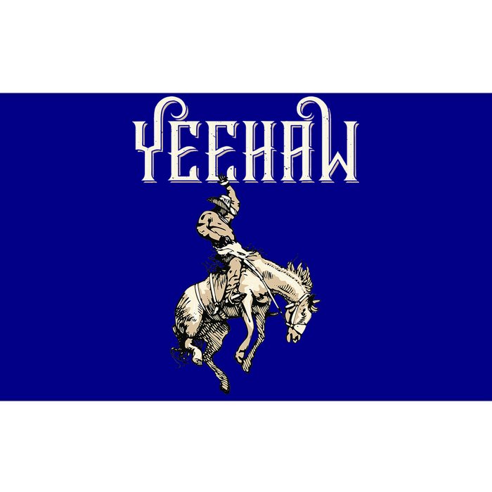 Yeehaw Cowboy Lover Rodeo Western Horse Rider Bumper Sticker