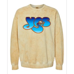 Yes Classic Logo Colorblast Crewneck Sweatshirt