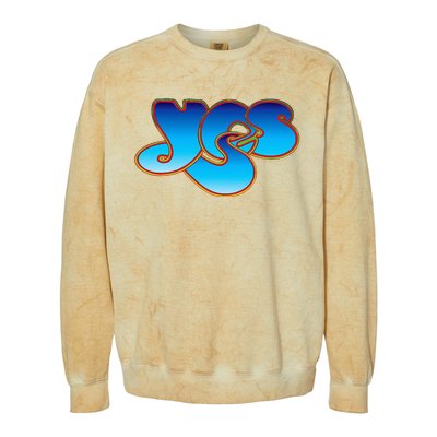 Yes Classic Logo Colorblast Crewneck Sweatshirt