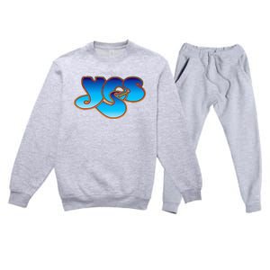 Yes Classic Logo Premium Crewneck Sweatsuit Set