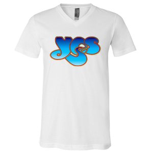 Yes Classic Logo V-Neck T-Shirt