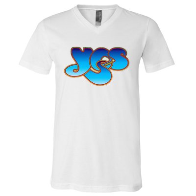 Yes Classic Logo V-Neck T-Shirt