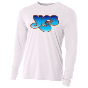 Yes Classic Logo Cooling Performance Long Sleeve Crew