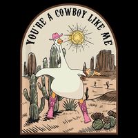 Youre Cowboys Like Me Pink Cowgirl Duck Backpack