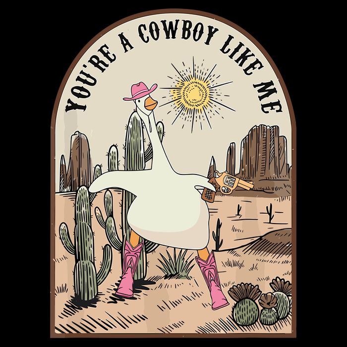 Youre Cowboys Like Me Pink Cowgirl Duck Backpack