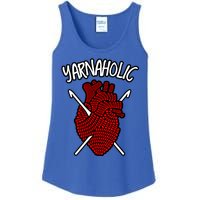 Yarnaholic Crocheting Lover Crochet Yarn Anatomical Heart Gift Ladies Essential Tank