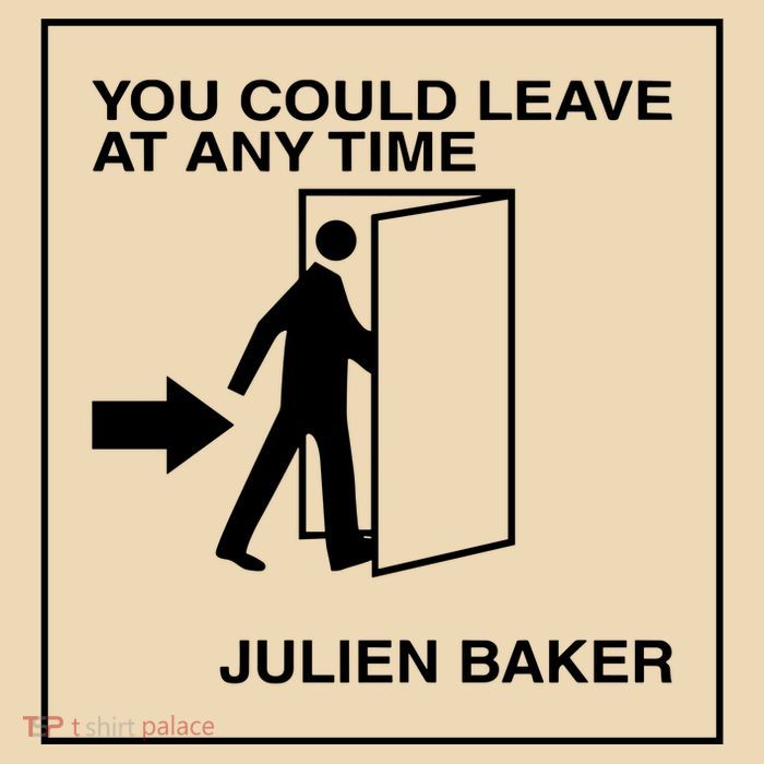 You Could Leave At Any Time Julien Baker Zip Tote Bag