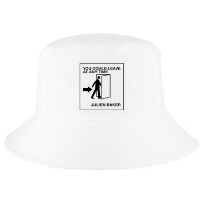 You Could Leave At Any Time Julien Baker Cool Comfort Performance Bucket Hat