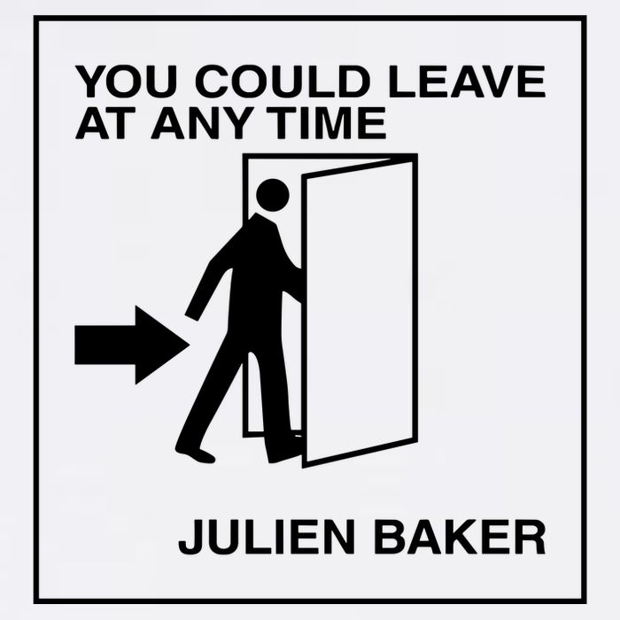 You Could Leave At Any Time Julien Baker Cool Comfort Performance Bucket Hat