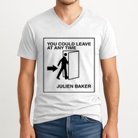 You Could Leave At Any Time Julien Baker V-Neck T-Shirt