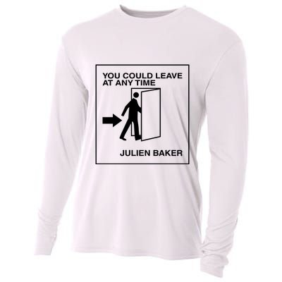 You Could Leave At Any Time Julien Baker Cooling Performance Long Sleeve Crew