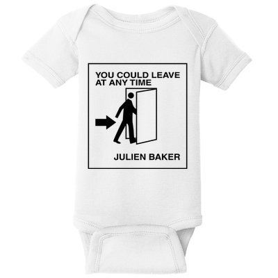 You Could Leave At Any Time Julien Baker Baby Bodysuit
