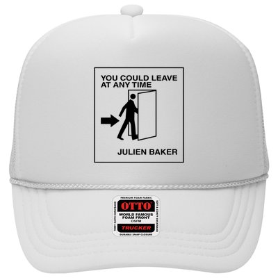 You Could Leave At Any Time Julien Baker Trucker Hat