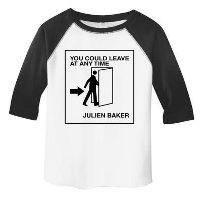 You Could Leave At Any Time Julien Baker Toddler Fine Jersey T-Shirt