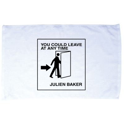 You Could Leave At Any Time Julien Baker Microfiber Hand Towel
