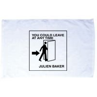 You Could Leave At Any Time Julien Baker Microfiber Hand Towel
