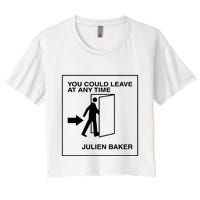 You Could Leave At Any Time Julien Baker Crop Top