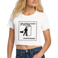 You Could Leave At Any Time Julien Baker Crop Top