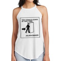 You Could Leave At Any Time Julien Baker Women's Perfect Tri Rocker Tank