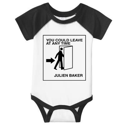 You Could Leave At Any Time Julien Baker Infant Baby Jersey Bodysuit
