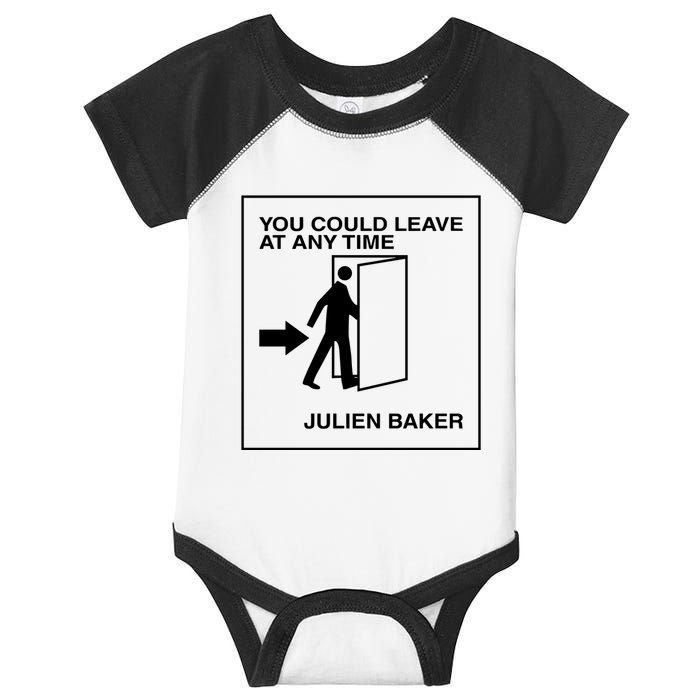 You Could Leave At Any Time Julien Baker Infant Baby Jersey Bodysuit