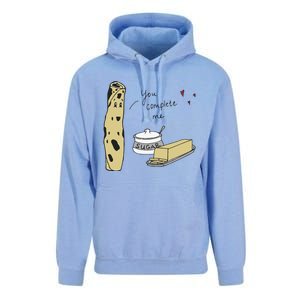 You Complete Me Lefse Sugar Butter Minnesota Unisex Surf Hoodie