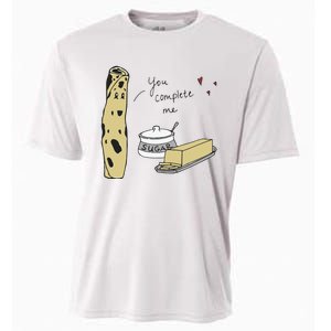 You Complete Me Lefse Sugar Butter Minnesota Cooling Performance Crew T-Shirt