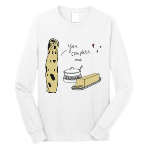 You Complete Me Lefse Sugar Butter Minnesota Long Sleeve Shirt