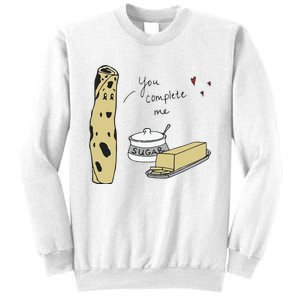 You Complete Me Lefse Sugar Butter Minnesota Sweatshirt