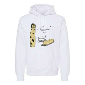 You Complete Me Lefse Sugar Butter Minnesota Premium Hoodie