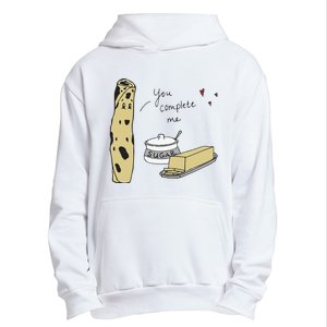 You Complete Me Lefse Sugar Butter Minnesota Urban Pullover Hoodie