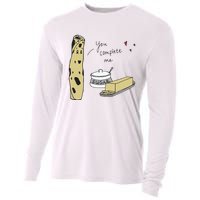 You Complete Me Lefse Sugar Butter Minnesota Cooling Performance Long Sleeve Crew