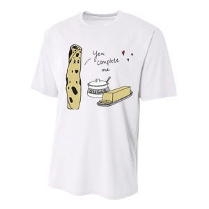 You Complete Me Lefse Sugar Butter Minnesota Performance Sprint T-Shirt