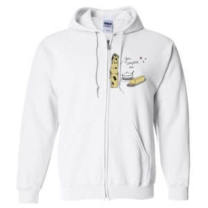 You Complete Me Lefse Sugar Butter Minnesota Full Zip Hoodie