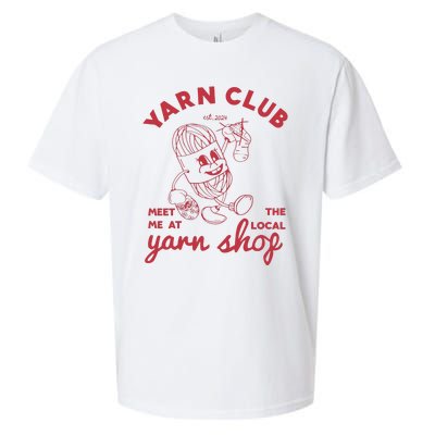 Yarn Club Meet Me At The Local Yarn Sueded Cloud Jersey T-Shirt