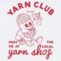 Yarn Club Meet Me At The Local Yarn Cooling Performance Crew T-Shirt