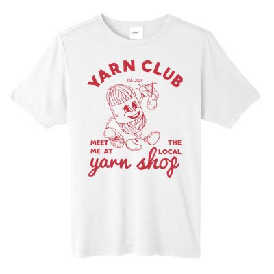 Yarn Club Meet Me At The Local Yarn Tall Fusion ChromaSoft Performance T-Shirt